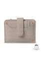 Billetera Mujer Texture Pequeña Con RFID Blocker Beige de Totto