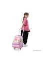 Morral Escolar Con Ruedas Para Niña Lotso Gummy Mediano Rosado de Totto