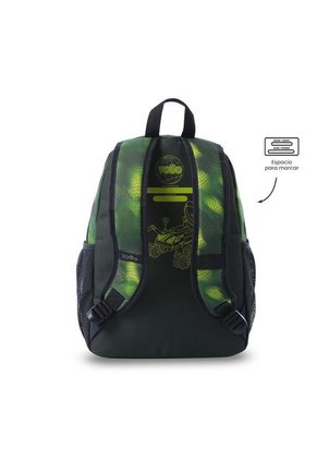Morral Para Niño Explorer Ship Mediano Verde