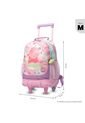 Morral Escolar Con Ruedas Para Niña Lotso Gummy Mediano Rosado de Totto