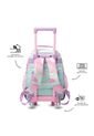 Morral Escolar Con Ruedas Para Niña Lotso Gummy Mediano Rosado de Totto