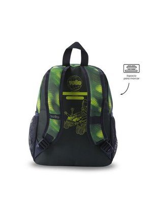 Morral Para Niño Explorer Ship Pequeño Verde