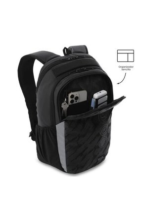 Morral Para Hombre Marvel Black Mediano Negro