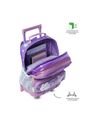 Maleta Para Niña Con Ruedas Friends Party Mediano Morado de Totto