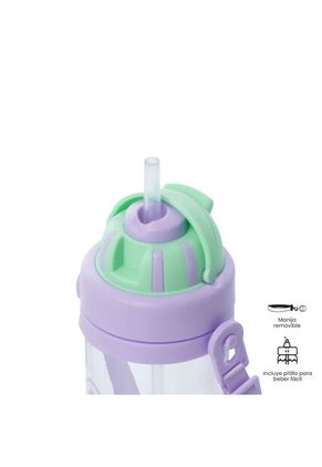 Botilito Para Niña Little Magic 400 ML Morado