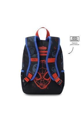 Morral Para Niño Spiderman Hero Pequeño Negro