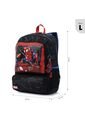 Morral Para Niño Spiderman Hero Grande Negro de Totto