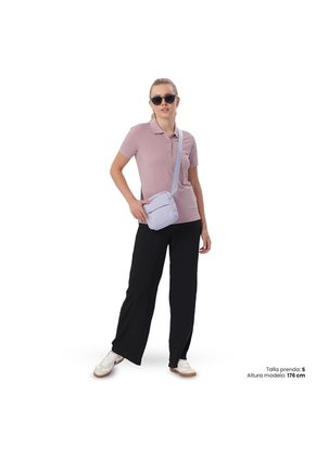 Camisa Polo Para Mujer Masara Rosada