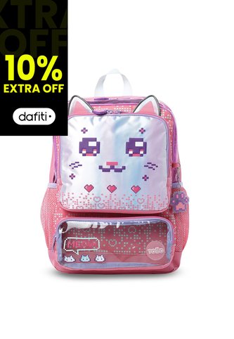 Morral Para Niña Andy Cat Mediano Rosado Totto