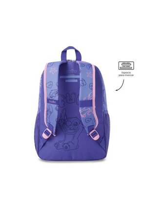 Morral Para Niña Stitch On The Beach Grande Azul