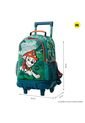 Morral Con Ruedas Niño Paw Patrol Mediano Verde de Totto