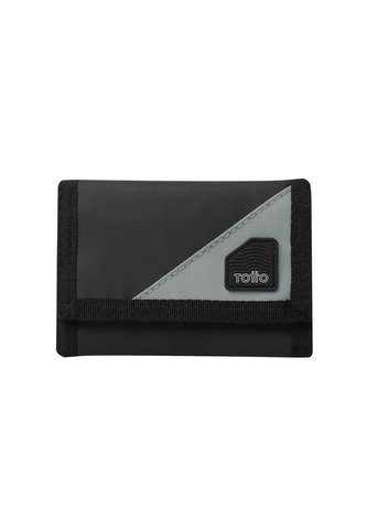 Billetera Contrast Can Con RFID Blocker Negra Totto