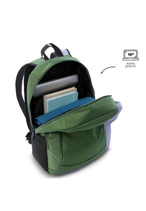 Morral Ejecutivo Porta PC 14" Austtin Verde Hombre