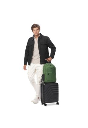 Morral Ejecutivo Porta PC 14" Austtin Verde Hombre