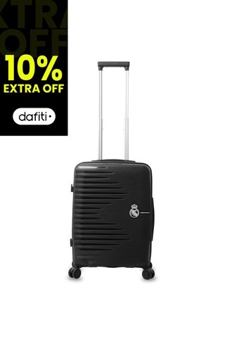 Maleta De Cabina 360 Real Madrid 10 Kilos Negra Totto