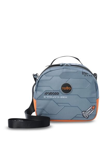 Lonchera Térmica Para Niño Gemini Mediano Gris