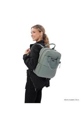 Morral Ejecutivo Porta PC 14" Toscana Verde Mujer