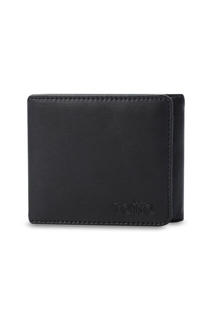 Billetera Para Hombre Ermatto Con RFID Blocker Negra