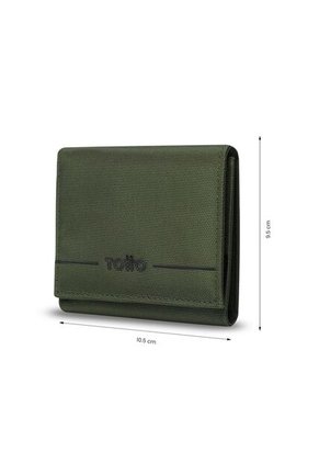 Billetera Para Hombre Sayle Con RFID Blocker Verde