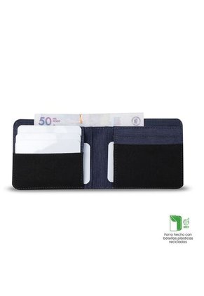 Billetera Para Hombre Lad Con RFID Blocker Azul