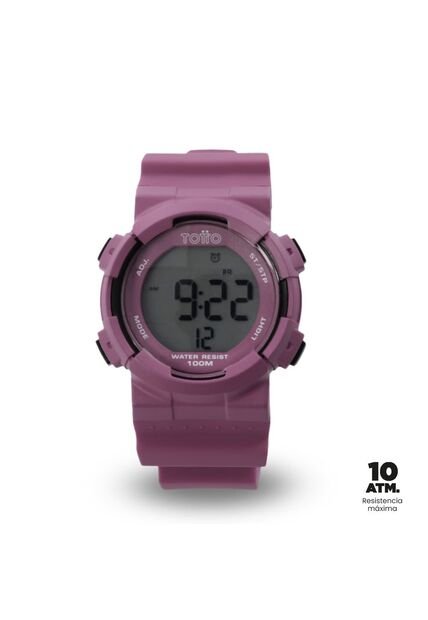 Reloj Digital Pixel Color Rosado Rose