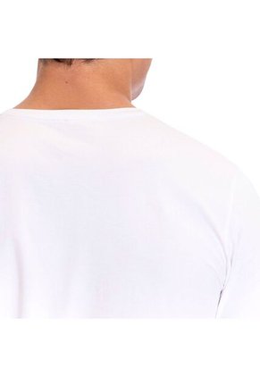 Camiseta Estampada Para Hombre Primen Blanca