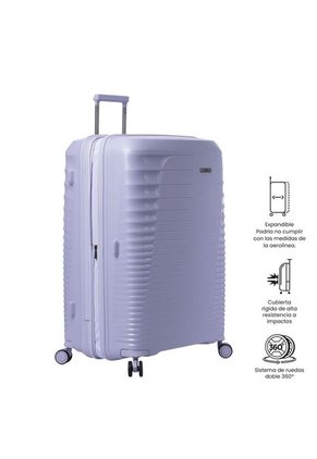 Maleta De Viaje 23 Kg 360 Traveler Bodega Morada