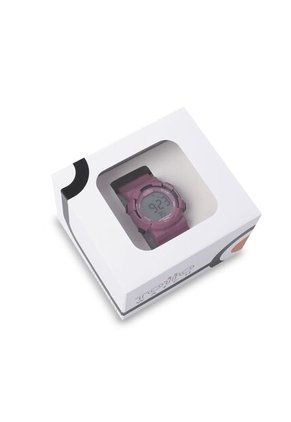 Reloj Digital Pixel Color Rosado Rose