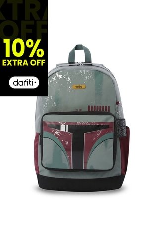 Morral Para Hombre Star Wars Boba Fett Grande Verde Totto