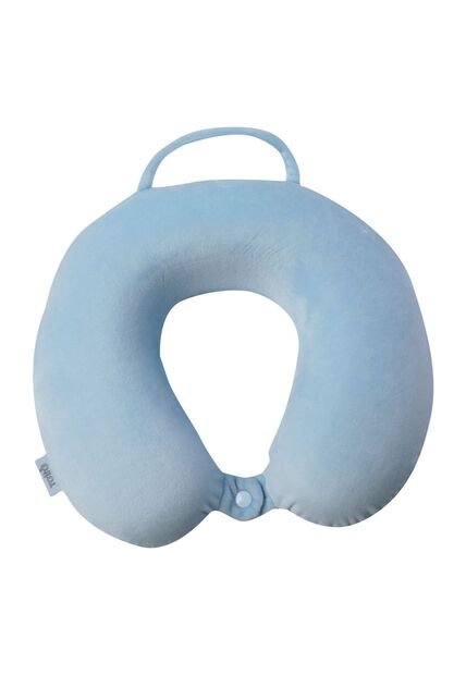 Almohada De Viaje Memory Foam Jet Pillow Azul