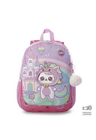 Morral Para Niña Magic Spark Mediano Rosado Totto