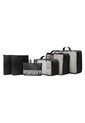 Organizador De Viaje Packing Cube X 6 Negro de Totto