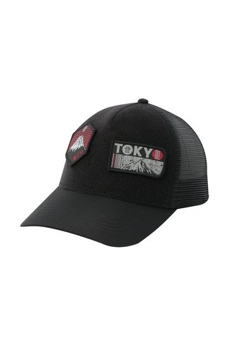Gorra Camionera Forest Color Negro Totto