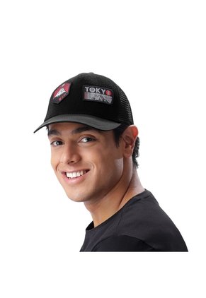 Gorra Camionera Forest Color Negro