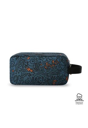 Cartuchera Multiuso Escuadra Grande Azul Hombre