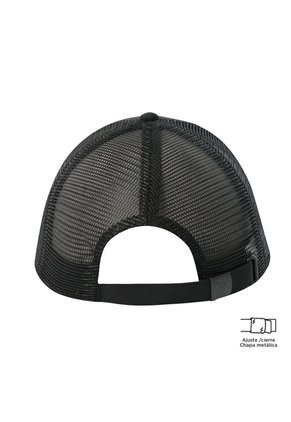 Gorra Camionera Forest Color Negro