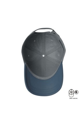 Gorra Beisbolera Hiro Color Gris