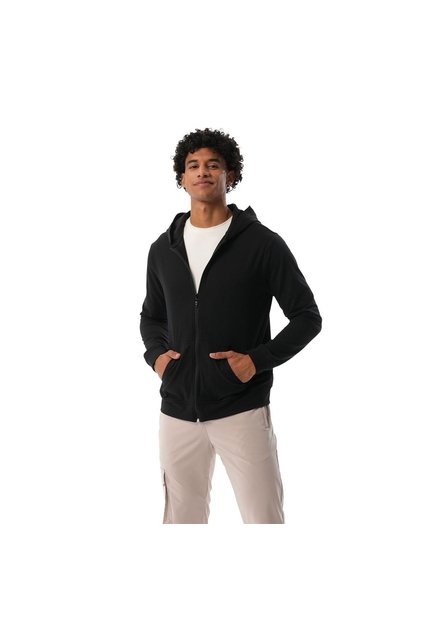 Buzo Deportivo Para Hombre Rushout Negro