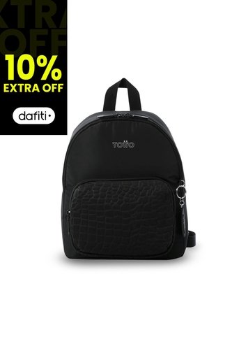 Morral Pequeño Para Mujer Baltra Negro Totto