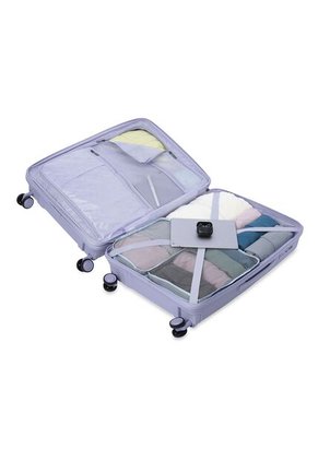 Maleta De Viaje Mediana 360 Traveler Morada