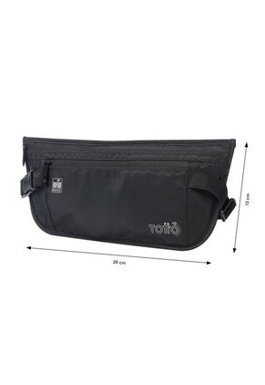 Canguro Invisible De Viaje Security Con RFID Blocker Negro