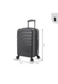 Maleta Carry On 360° Bazy+ 2.0 10 Kilos Negra de Totto