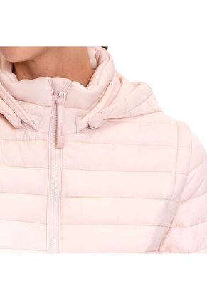 Chaqueta Acolchada Para Mujer Chalina 2 En 1 Rosada