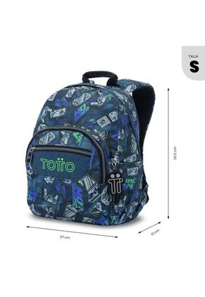 Morral Juvenil Tempera Pequeño Azul