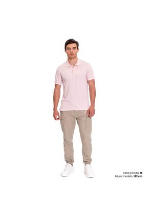 Camisa Polo Para Hombre Spencer 2.0 Rosada