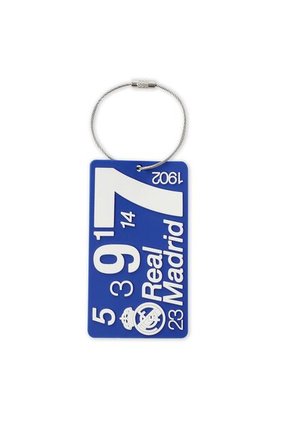 Identificador Para Maleta De Viaje Real Madrid Azul