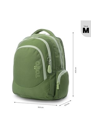 Morral Universitario Porta PC 15.4" Luciano 2.0 Verde Hombre