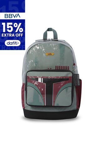 Morral Para Hombre Star Wars Boba Fett Grande Verde Totto