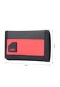 Billetera Contrast Mee Con RFID Blocker Negra/Roja Mediana de Totto