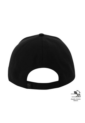 Gorra Beisbolera Tolon Con Filtro UV Negra